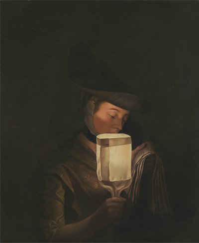 El Cantante de Baladas de Henry Robert Morland